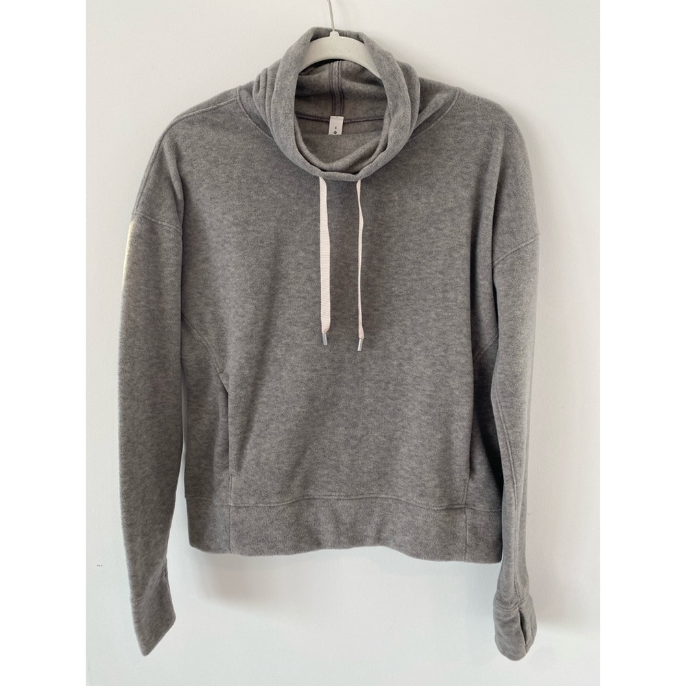 Lululemon Grey Cowl Neck Sweatshirt